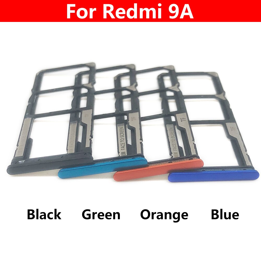 Micro Nano Sim Card Holder Tray Slot Houder Adapter Socket Voor Xiaomi Redmi 9A 9C 9T Vervangende Onderdelen