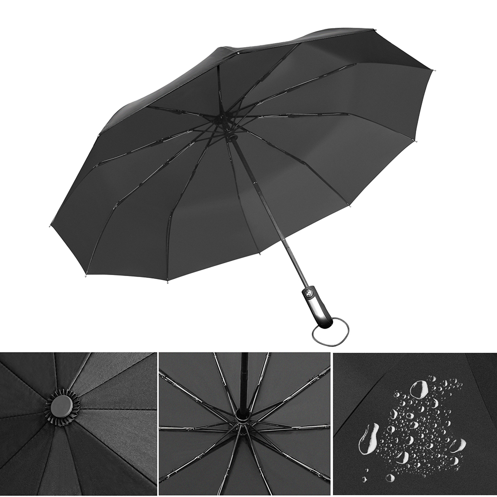 Strong Wind Resistant Folding Automatic Umbrella Men Rain Women Parasol Big Umbrellas Business Portable Long Handle Umbrella
