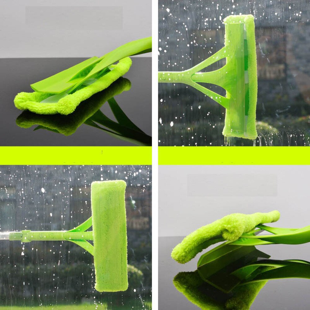 Telescopic Foldable Handle Cleaning Glass Sponge Mop Cleaner Window Extendable W807