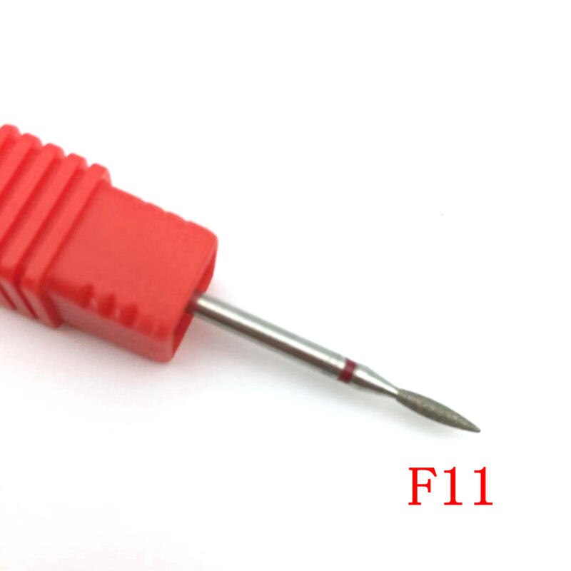 20 typer søm keramisk bor negle manicure bord ony ren negle bor bit sikkerheds bit søm boremaskine tilbehør: F11