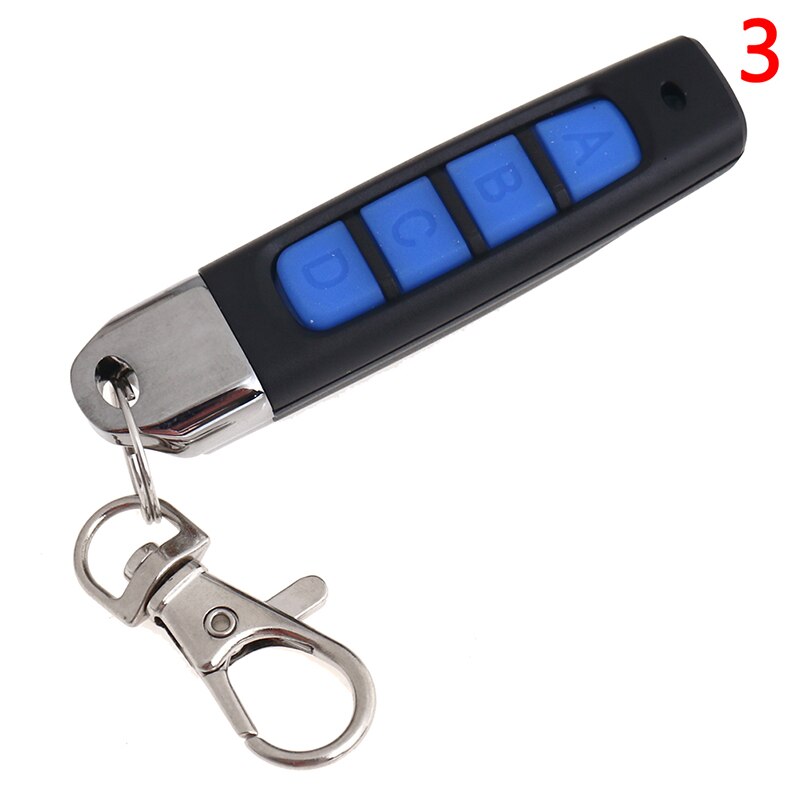 433MHZ 4 Buttons Clone Remote Control Wireless Transmitter Garage Gate Door Electric Copy Controller Anti-theft Lock Key: 3
