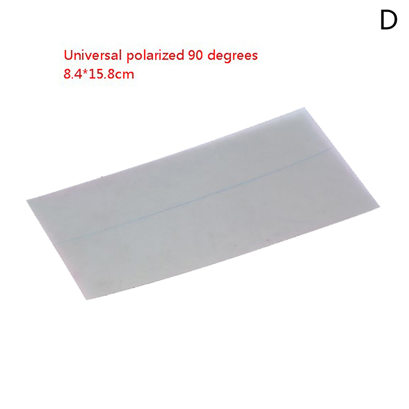 Various Sizes Polarizing Film Polarizer Watch Multimeter Calculator LCD Display Repair Polarization 0 Degree/90 Degree: green