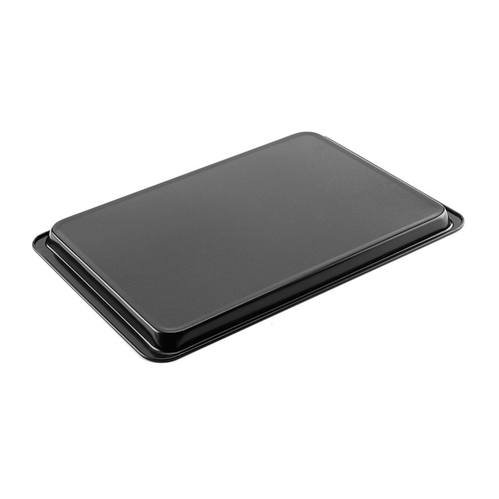 Bandeja para hornear galletas 14 pulgadas Rectangular placa antiadherente horno chasis poco profundo herramientas para hornear