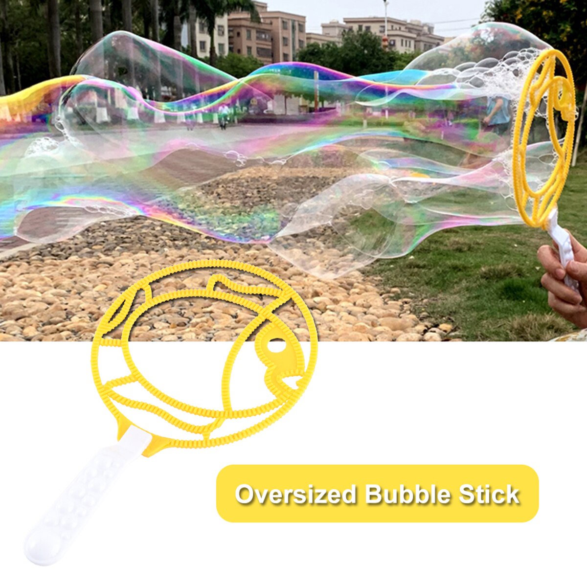 2pcs Funny Blowing Bubble Tool Jumbo Giant Blowing Bubble Tool Cartoon Fish Shaped Bubble Maker Toys