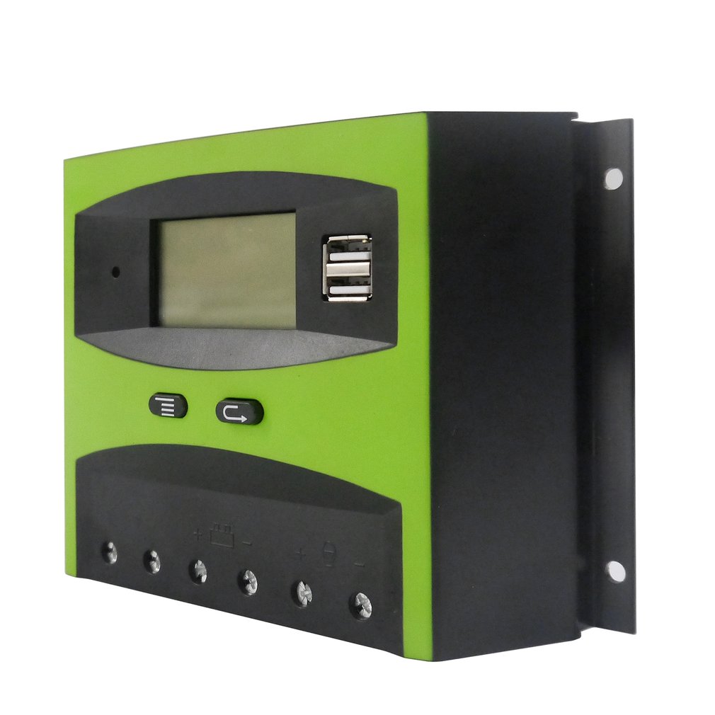 Solar Charge Controller 12V/24V 50A With Automatic Temperature Compensation & Easy-to-Read LCD Screen 50APWM LD-5024 Brand