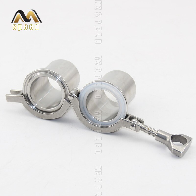 Car Accessories Male and female flange butt fittings Exhaust connection clip quick disassembly Silicone seal ring clamp kit