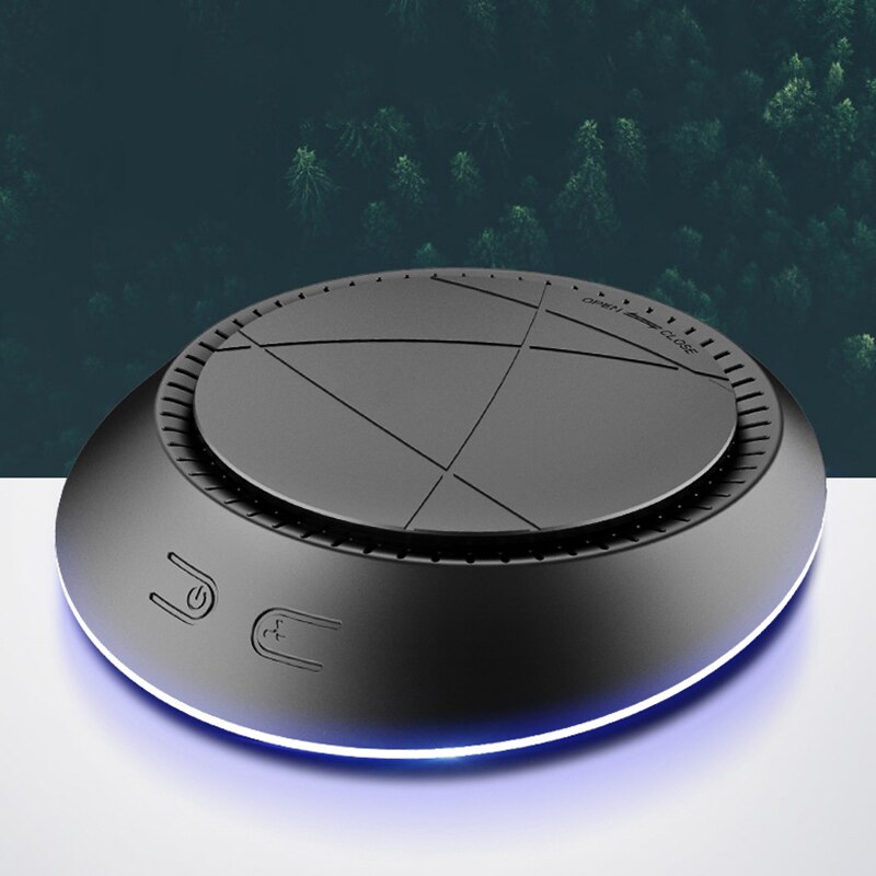 Auto Luchtreiniger Voertuig Air Ionisator Cleaner Verse Negatieve Ionen Ozon Ozonizer Geur Eliminator Usb Voor Auto