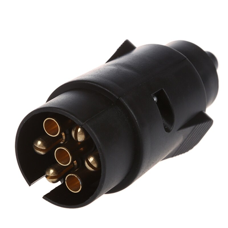Trailer Plug Bedrading Connector 12V Trekhaak Trekhaak Caravan Vrachtwagen Plug N Type Trailer End Plastic