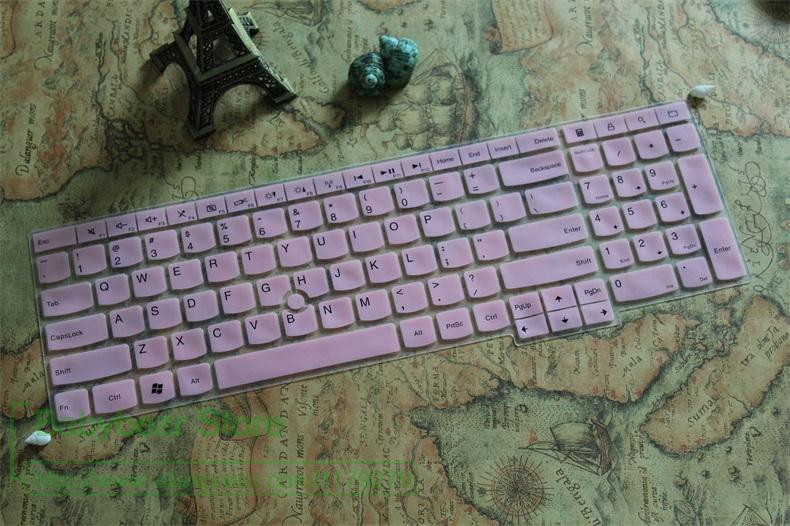 15 tommer silikone tastatur cover til lenovo thinkpad  e531 w540 t540 t550 e555 e560 e570 s531 w541 e540 e545 t540p e550 e530c