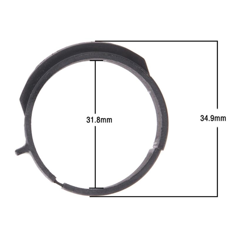 Fahrrad Umwerfer Durchmesser Adapter Ring 34,9mm zu 31,8mm Klemme Für Chrom Molybdän Stahl Rahmen Rennrad MTB