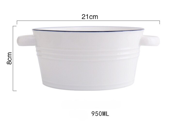 Edelstahl Salatschüssel 15cm - Große Kapazität Für Ramen, Suppen & Salate
