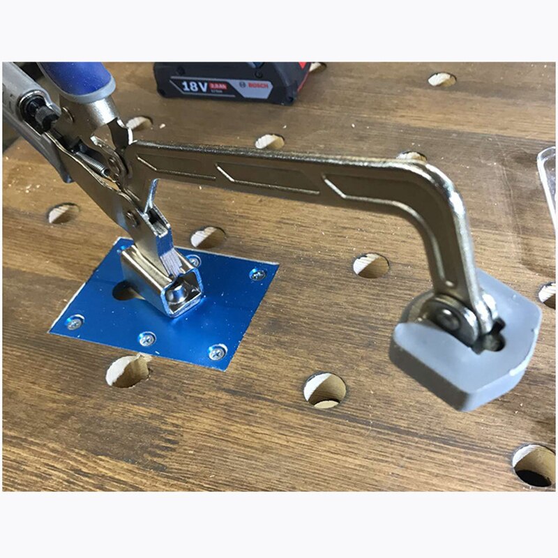 Woodworking table fixture fixing Pliers fixed mounting plate Pliers fixing fixture
