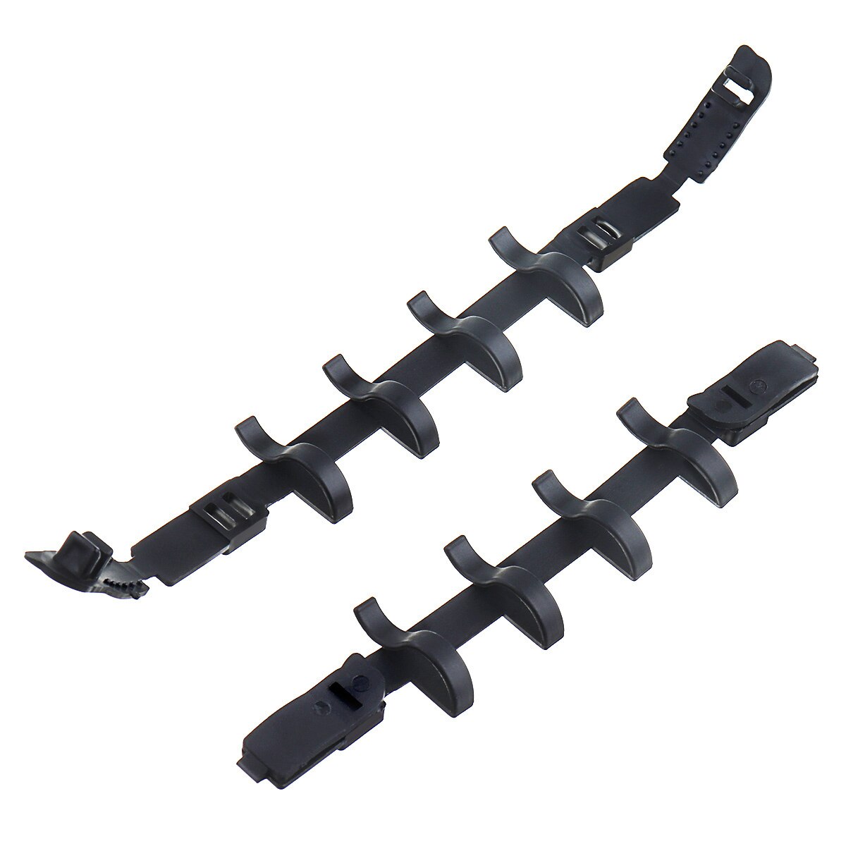 2 pièces cascade tresse créateur plastique femmes style outils noir cheveux tresse fabricant style outil cheveux accessoires