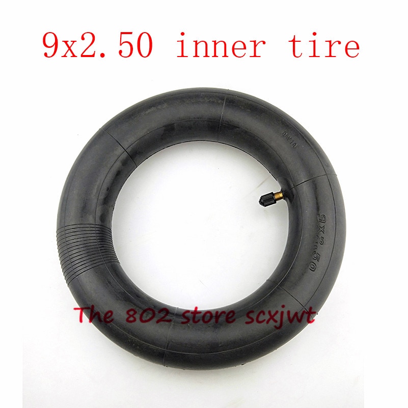 butyl Tube 9x2.50 inner tube fits motorcycle Scooter A-Folding Bike Electric / Gas Scooter Tyre ( for 85/65-6.5 tire )