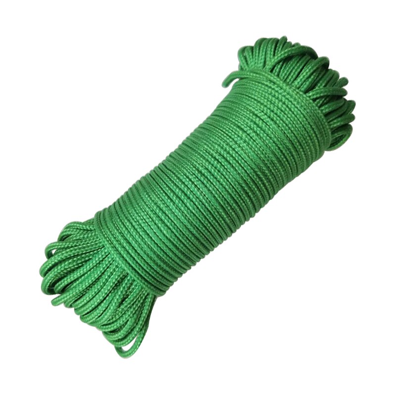 Cuerda de paracaídas de supervivencia, Paracord de 2mm, 5M, 10M, 20M, 30M, un núcleo, cuerda para acampar, escalada, senderismo, pulsera artesanal
