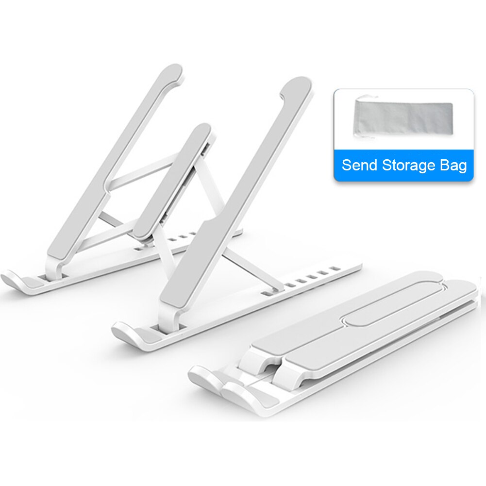 Laptop Stand for MacBook Pro Notebook Stand Foldable Tablet Stand Bracket LaptopHolder for Notebook ABS+Silicone+Aluminium alloy