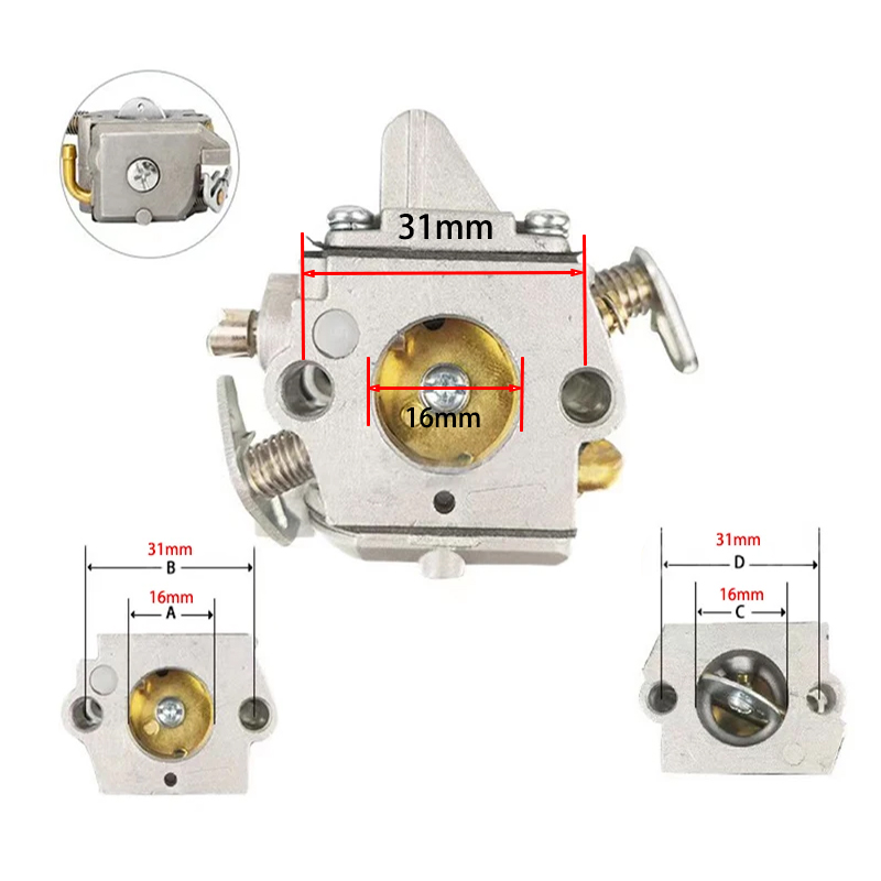 Zamiennik gaźnika do piły łańcuchowej Stihl 017 018 MS 170 180 1130 120 0603 C1Q-S57 C1Q-S57A C1Q-S57B F1CD