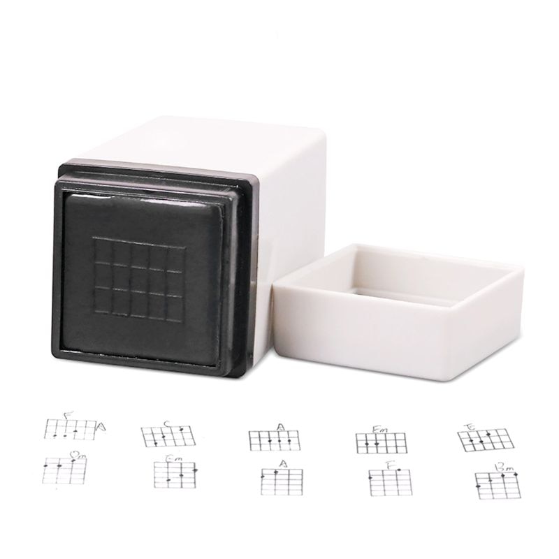 Sceau universel pour accords de ukulélé,pochoir, accessoire pour guitare classique, impression, pour débutant, outils pratique, partition,
