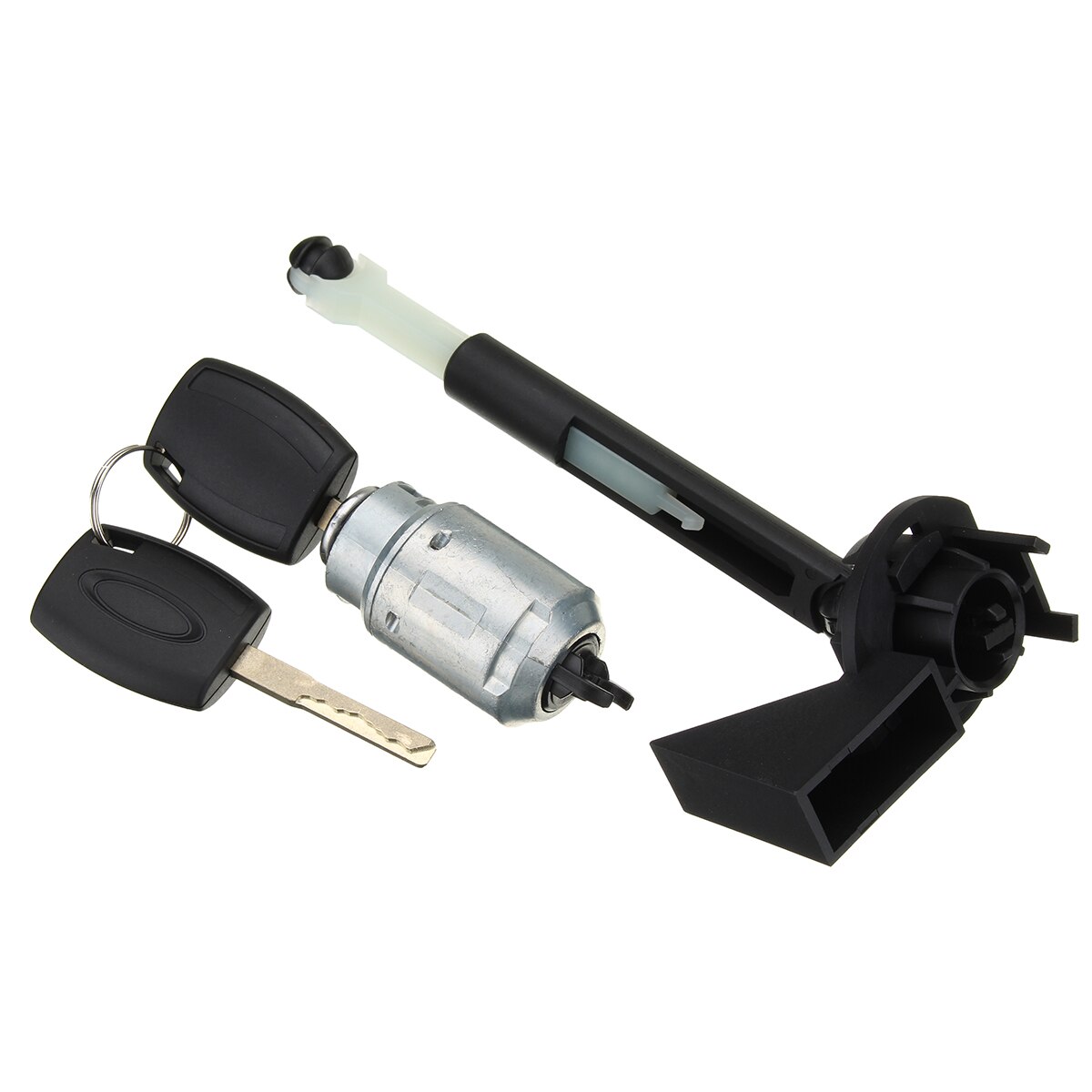 Bonnet Hood Release Lock Set with 2 Keys Short Type For Ford Focus II Mk2 2004 Long Type For Ford Focus C-max 2007
