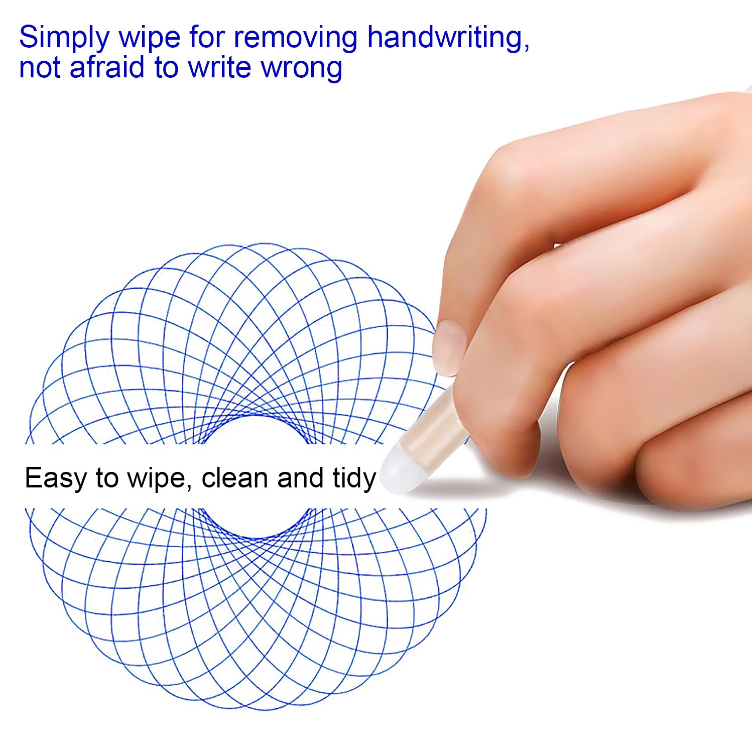 100PCS 0.38mm Friction Erasable Gel Ink Pens Refills for Kids Students Classmates School Office Stationery Supplies