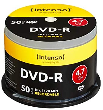 intensiv 4101155 - Pack von 50 DVD-R, 16x, 4,7 GB