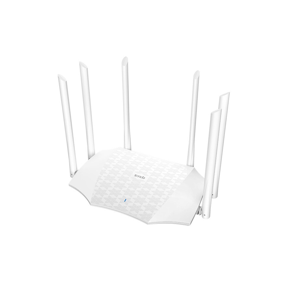 Tenda AC21 AC2100 Gigabit Router 2.4G 5.0Ghz Dual- Band 2033Mbps Wireless Router Wifi Repeater Met 6 * 6dBi Antennes En Firmware