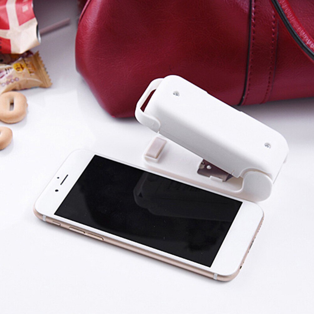 Mini Machine à sceller électrique Portable, sous pression manuelle, appareil à sceller les aliments, sous vide, pour les collations, les sacs en plastique