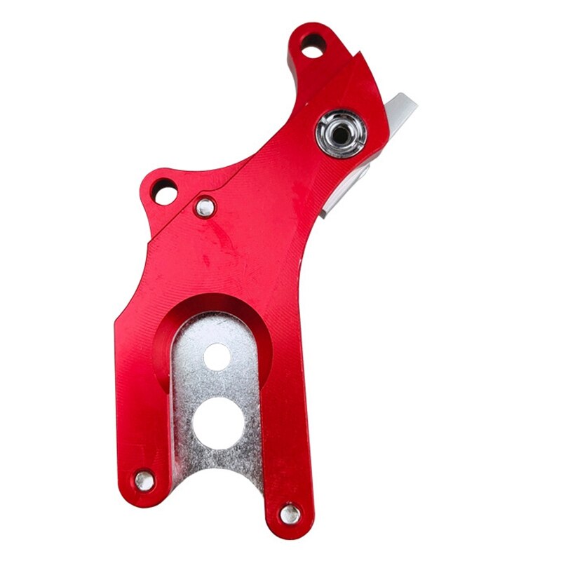 No Disc Brake Conversion Kit Bicycle Disc Brake Adapter Converter MTB Road Bike Bicycle Accessories Part: Red