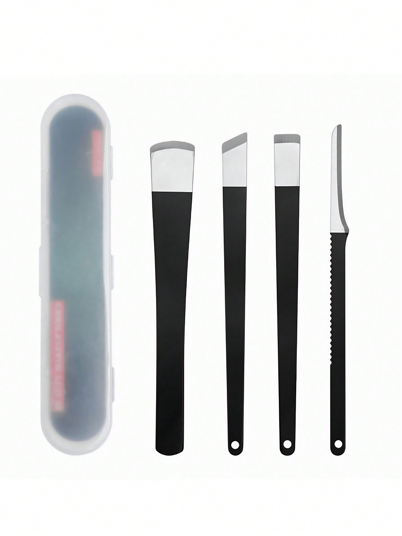 Ensemble de couteaux de pédicure, dissolvant de couteau pour ongles incarnés, rasoir pour callosités, outils professionnels pour grattoir les pieds, couteau pour l'élimination des callosités: vert clair