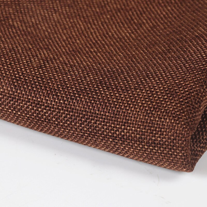 1.46 x 0.5m støvtæt hør stof højtaler net cover klud ensfarvet sofa baggrund hjem tekstil stof akustisk: 04