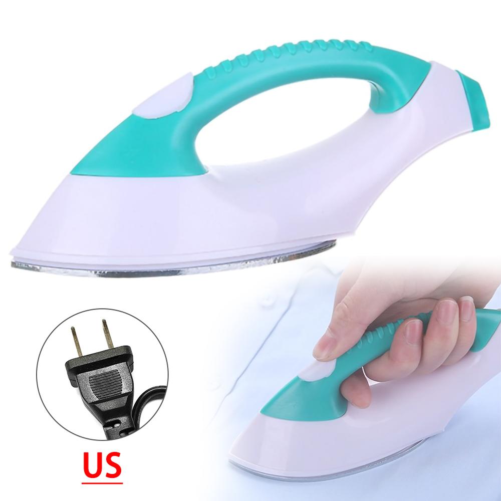 Household Mini Electric Iron Machine For Clothes Handheld Travel Ironing Dustproof Practical Convenient Multifunctional: US 110-240V