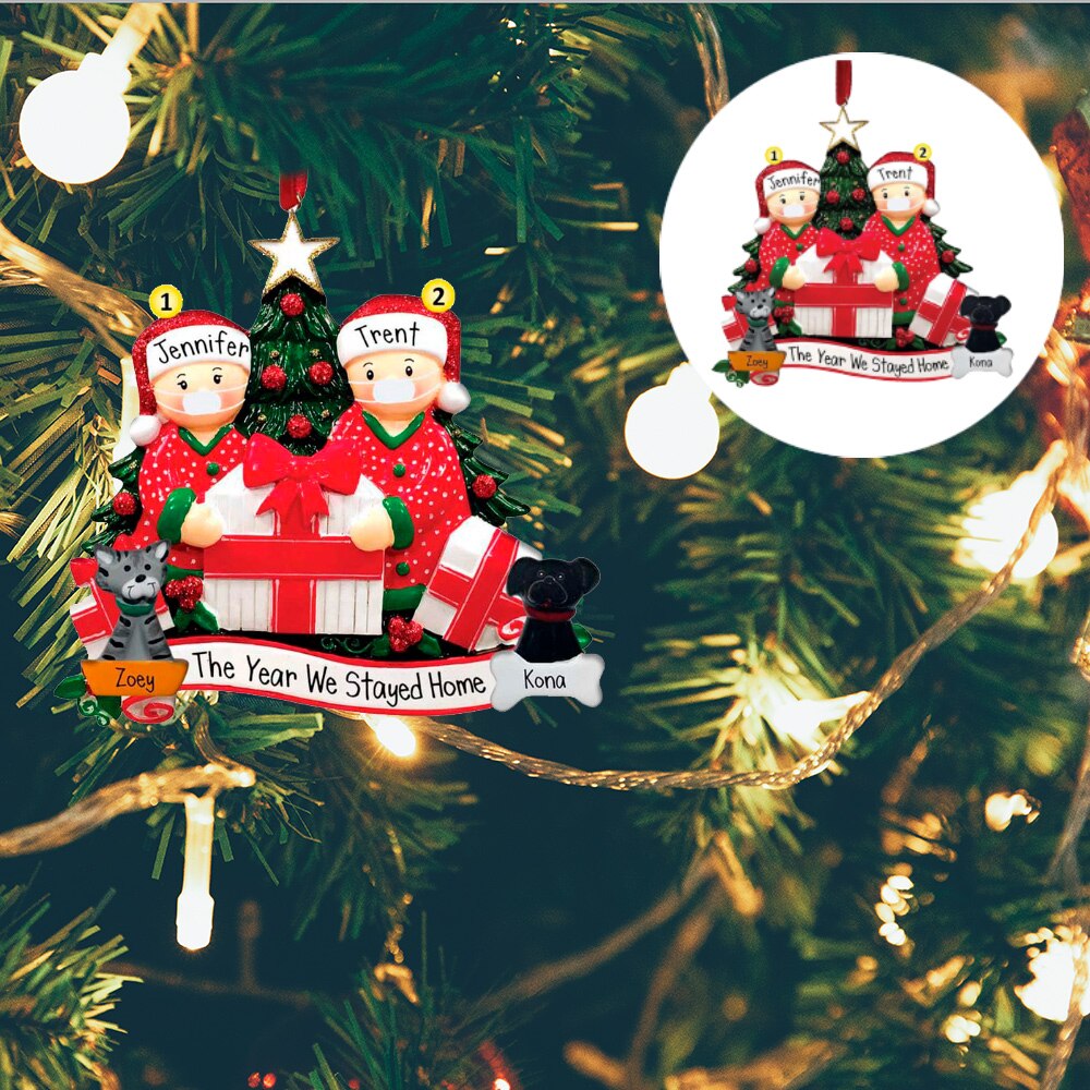 Mascarilla de Navidad para decoración de muñecas, máscara de Navidad para decoración colgante de muñecas, colgante para árbol de Navidad familiar, muñeco para el hogar