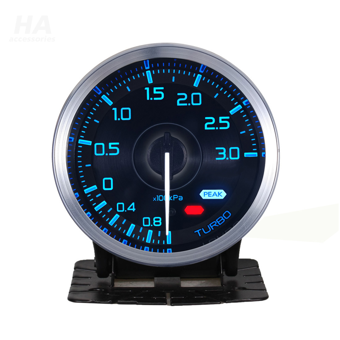 Ha tilbehør 60mm automatisk måler 7 farve def i advance  a1 olietryk turbo boost egt udstødningstemperatur omdrejningstæller vand olietemperatur