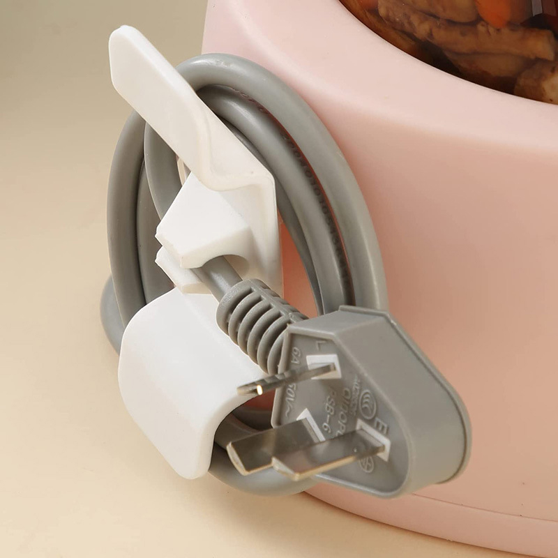 3/6Stck Kabel Verpackung Haken Clip Kabel Draht Organizer Küchengerät Draht Wicklung Schutz Haushaltsgeräte Kabel Wickler
