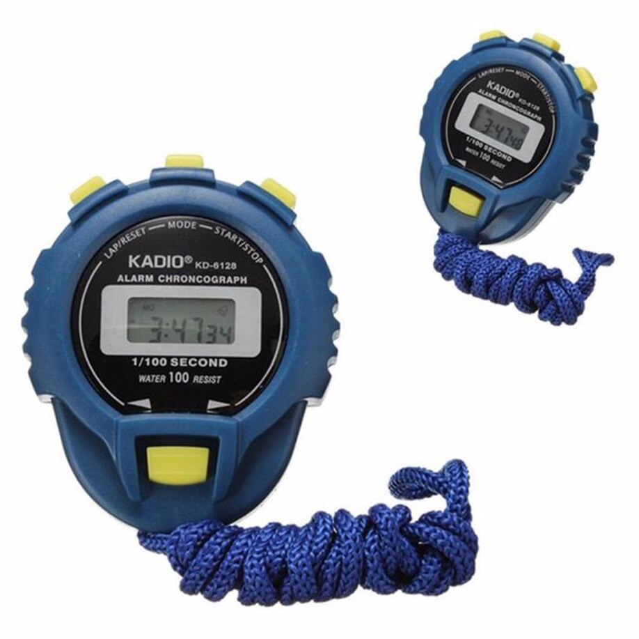 Heiße Neue Multifunktions Sport Uhr LCD Chronograph Digital Timer Stoppuhr Sport Zähler Kilometerzähler Uhr Alarm Saat