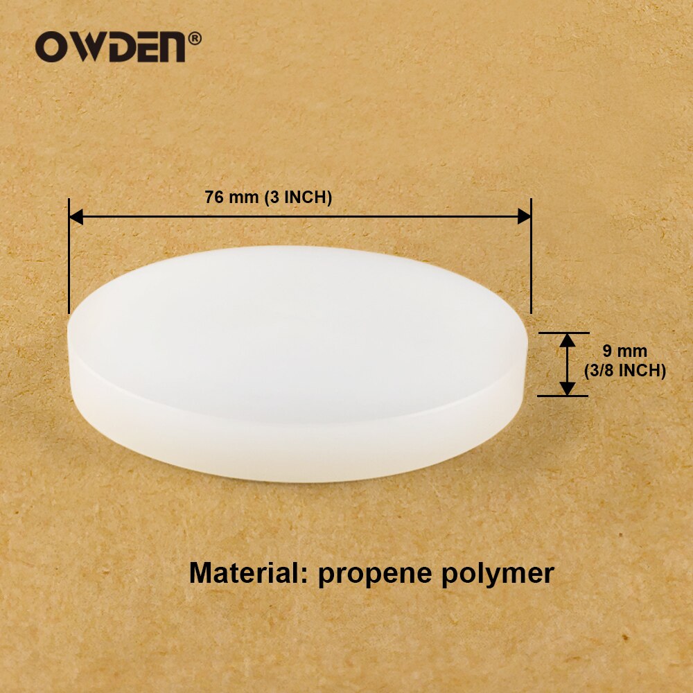 OWDEN – bloc de poinçon rond en cuir, Mini tapis de poinçon en cuir, outils en cuir pour la Protection du bureau: Default Title