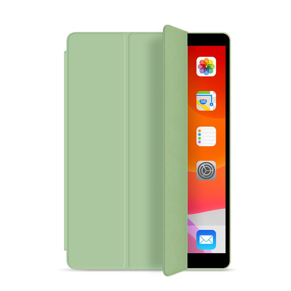 Soft Silicone Case voor iPad Air 3 10.5 inch A2153 A2123 A2152 A2154 PU Smart Cover Auto Wake funda Beschermende Shell