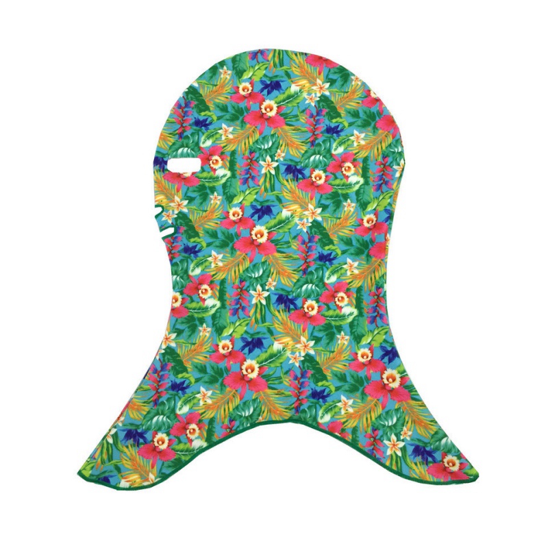 Waterproof Swimming Caps Full Face Sunscreen Swim Dive Face Mask Swimming Facekini Face Bikini Sunblock Protect Mask: C