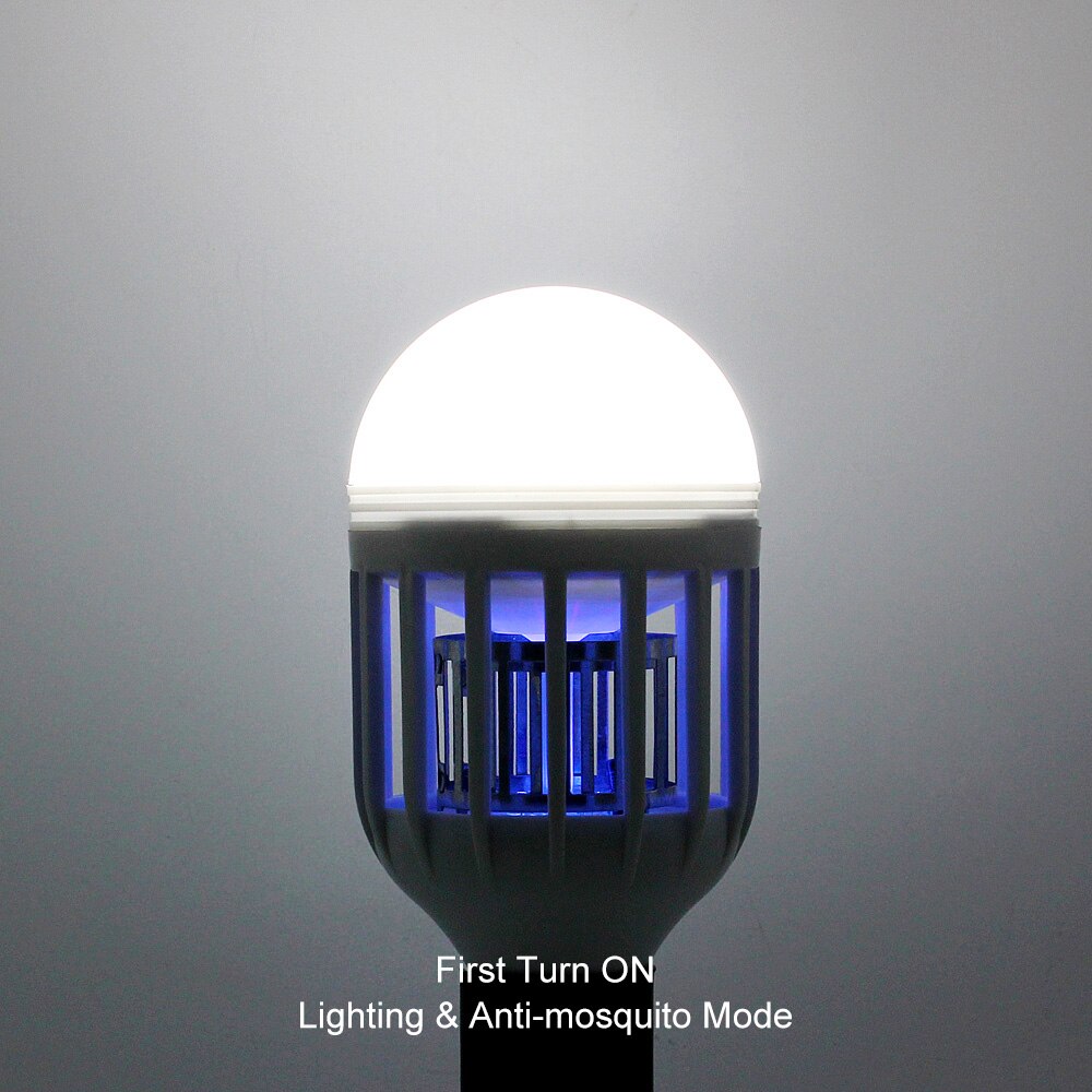 9w 15w elektronisk myggedræbende lampe  ac 220v e27 ledede pærer hjem indendørs belysning kontor soveværelse anti-myg lys