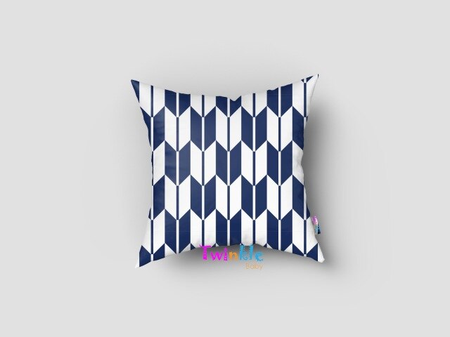 Design speciale seggiolino auto per bambini seduta per bambini camera da letto sedia da ufficio lusso retrò geometrico Cojines ornamento Decor cuscino quadrato corpo