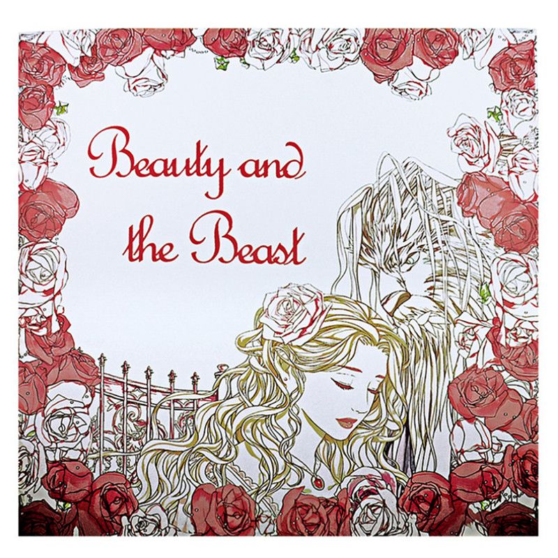 1PCS 24 Pages Double-sided Coloring Book For Children Adult Relieve Stress Kill Time Graffiti Painting Drawing Art Book: 1