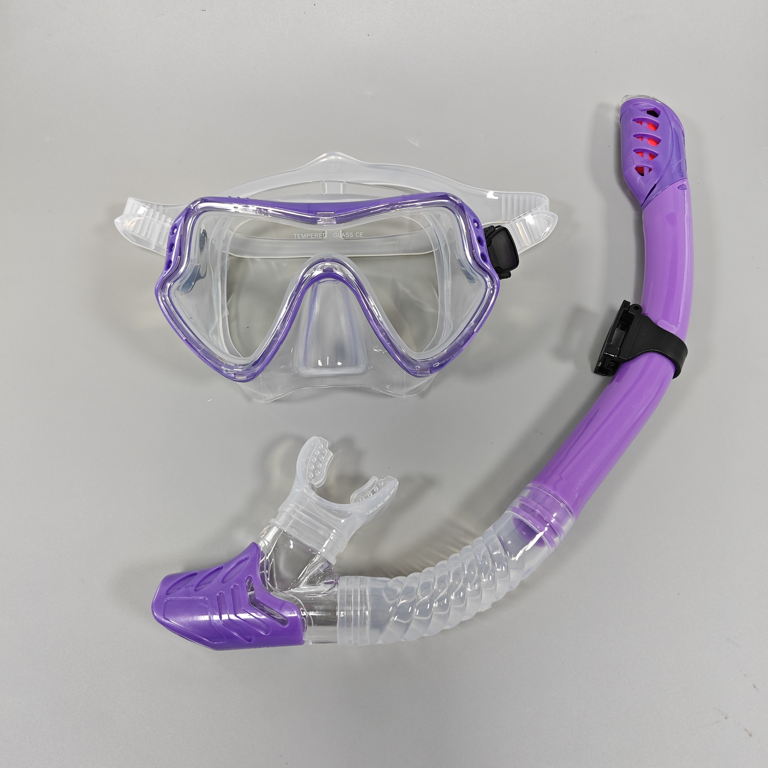 Equipo de silicona de , máscara de buceo, equipo de snorkel para adultos, gafas de natación impermeables UV para hombres y mujeres