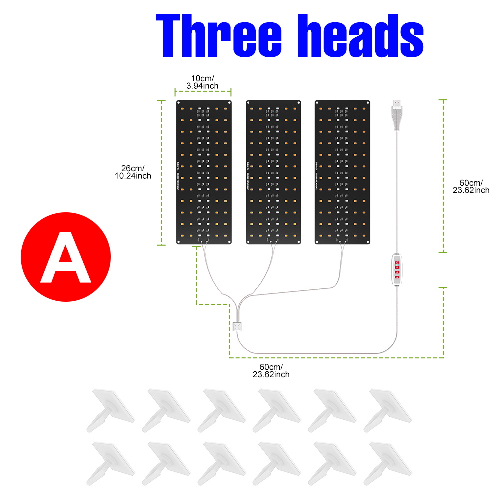 LED-Wachstumslicht, Vollspektrum-Quantum-Gremium-Lampe für drinnen-Wachstumsbox, Blumenpflanzen, Anbau, dimmbar, mit zeitliche Koordinierung, automatisches Ein-/Ausschalten: Grün