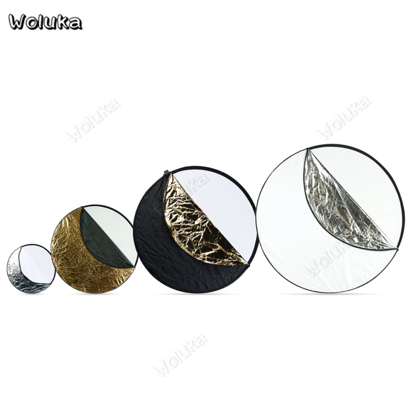 5 In 1 Reflector Board 110Cm Photo Studio Opvouwbare Fotografie Vulling Licht Draagbare Ronde Reflecterende Zachte Licht Boord CD50 t10