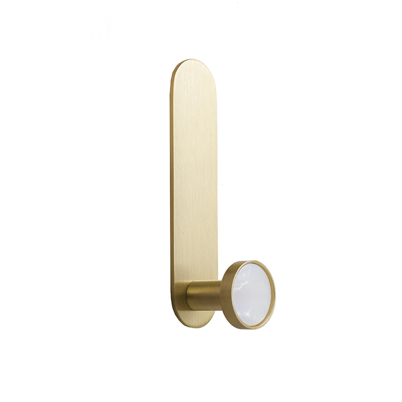 Goldene Garderobe Haken Messing Haken Wand Kleidung Hut L Aufhänger für Schlafzimmer Küche Badezimmer Verschiedene Farben Dekor Wohnaccessoires
