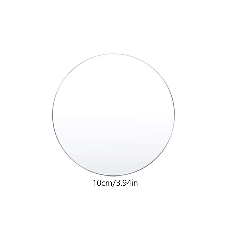 4 Sizes Round Acrylic Cake Discs Boards Topper Reusable Perspex Disk Base for Trimming Decorating Supplies 10226: Pink