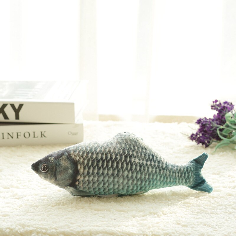 Beat Simulation poisson jouet chat enfant électrique sauteur balançoire peluche Robot poissons 90s jouets pour enfants interactif animal de compagnie virtuel: 4