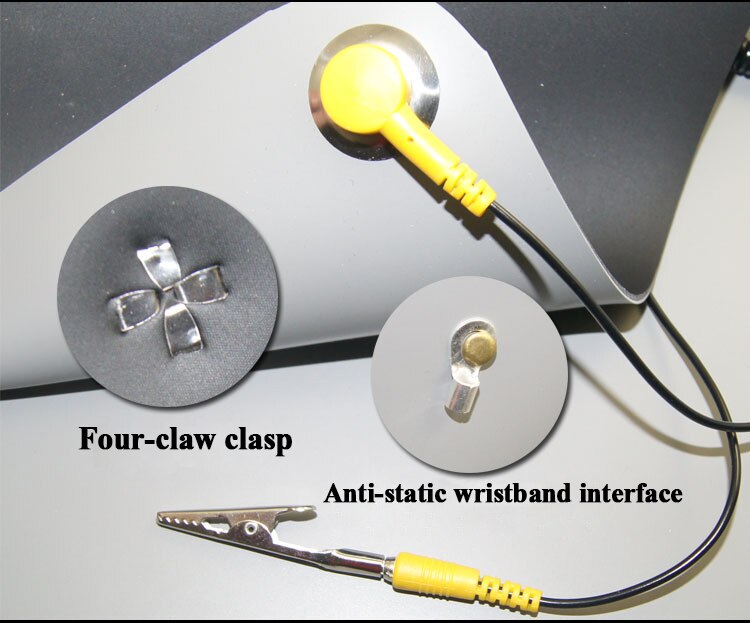 ESD Anti-static Big Desk Pad Maintenance Platform Ground wire ESD FOR Repair Work Mats 700 x 500mm