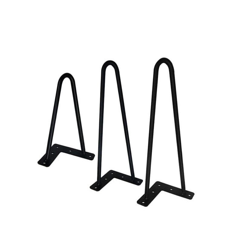 1 pcs 4/12/16inch Iron Metal Table Desk Legs Home Accessories Simple table legs modern furniture wire legs