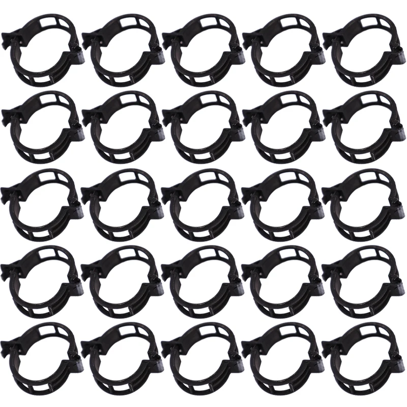 Garden Vine Strapping Clips, Suporte da planta, Fivela Empacote, Suporte do anel, Ferramenta de Tomate, Suprimentos de Jardim, 10Pcs, 200 Pcs: 4XL / Dourado